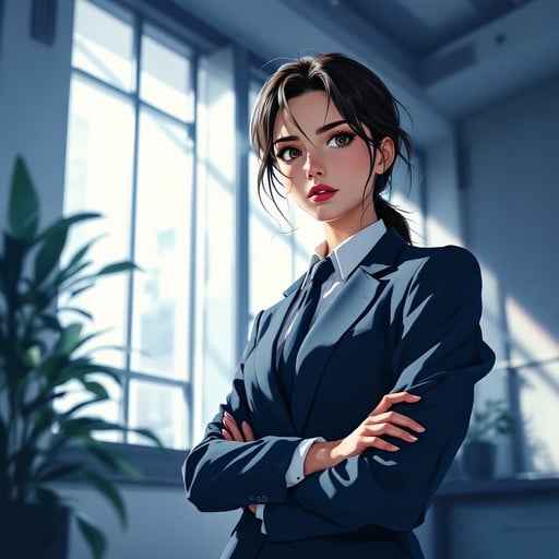 Determined Business Woman Determined Business Woman