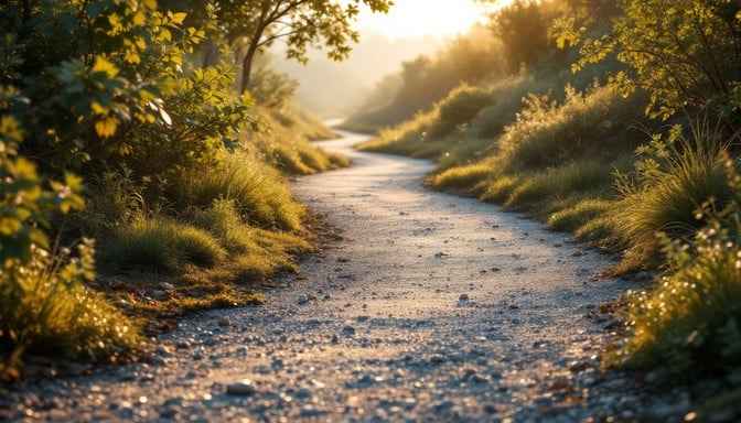 Sunlit Forest Path Sunlit Forest Path