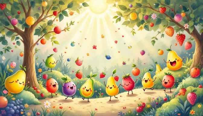 Joyful Fruit Parade