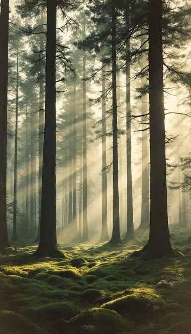 Misty Forest Cathedral