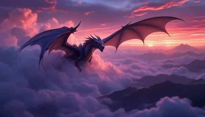 Dragon Pierces Twilight
