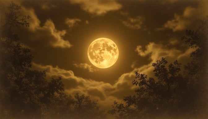 Golden Moon Glow