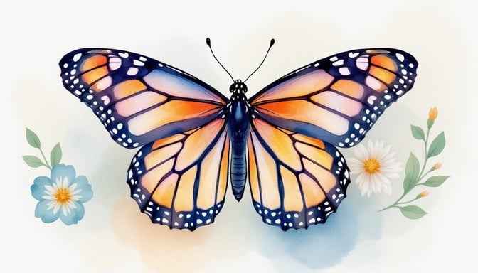 Delicate Monarch Flutter Delicate Monarch Flutter