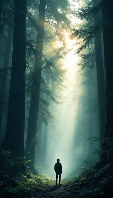 Misty Woodland Wanderer Misty Woodland Wanderer