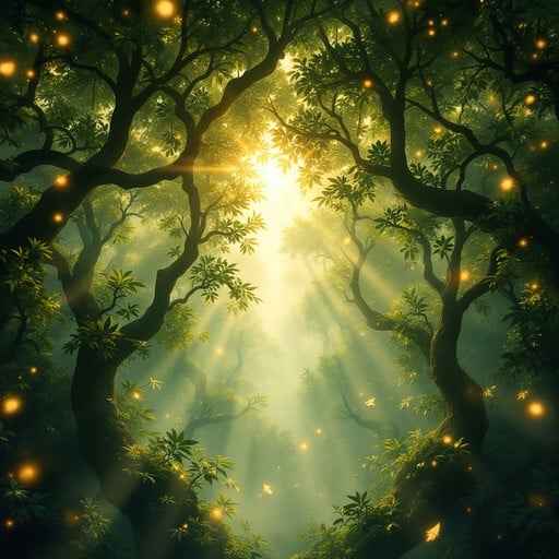 Mystical Forest Light