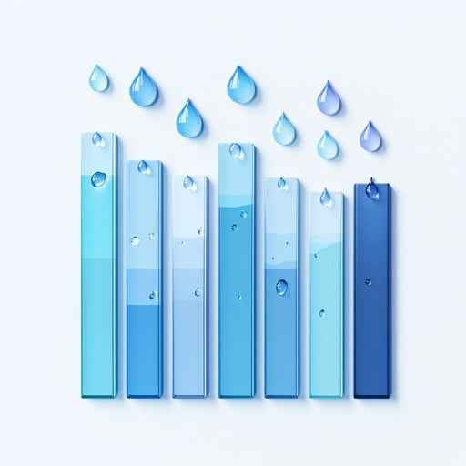 Water drop bars Water drop bars