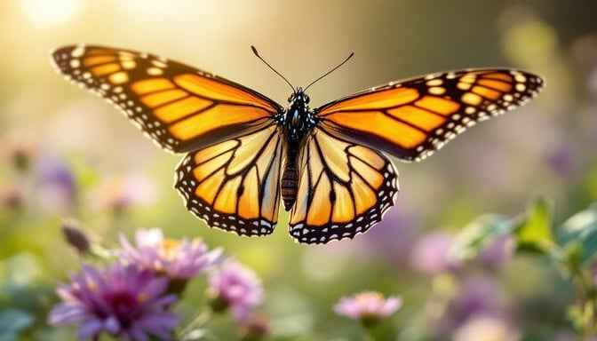 Majestic Monarch Flight