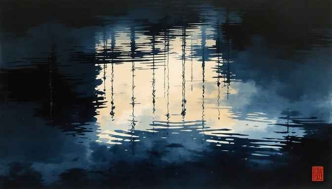Reflected Blue Serenity