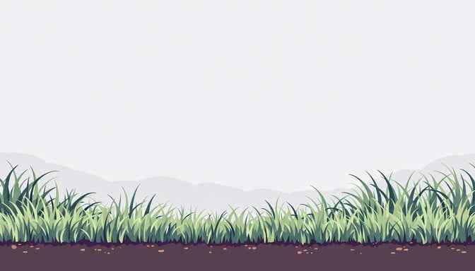 Pixelated Prairie Scene