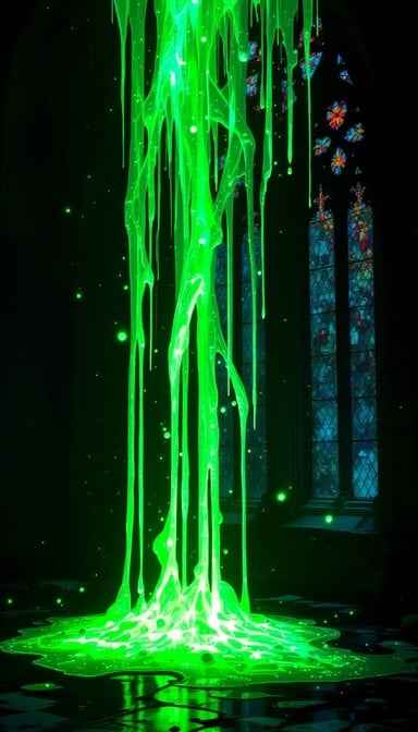 Gothic Green Glow