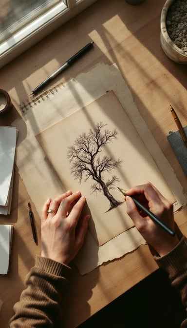 Sketching Bare Tree Sketching Bare Tree