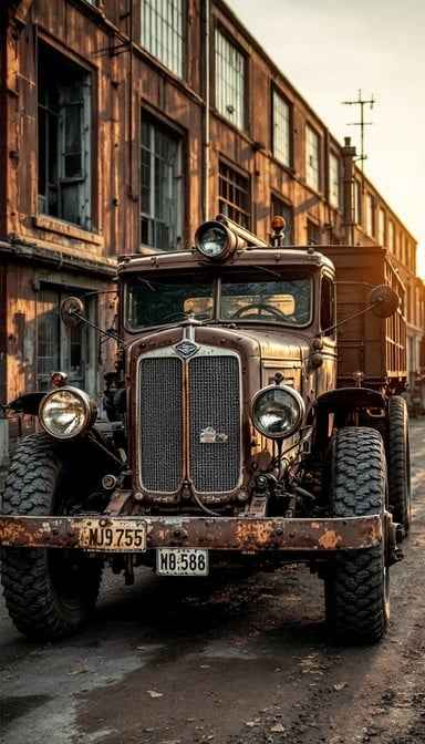 Vintage Truck Glory