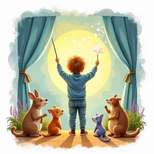 Little Maestro Conducts