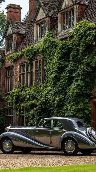Vintage Car Displayed