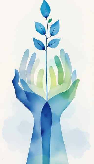 Hands Nurture Nature