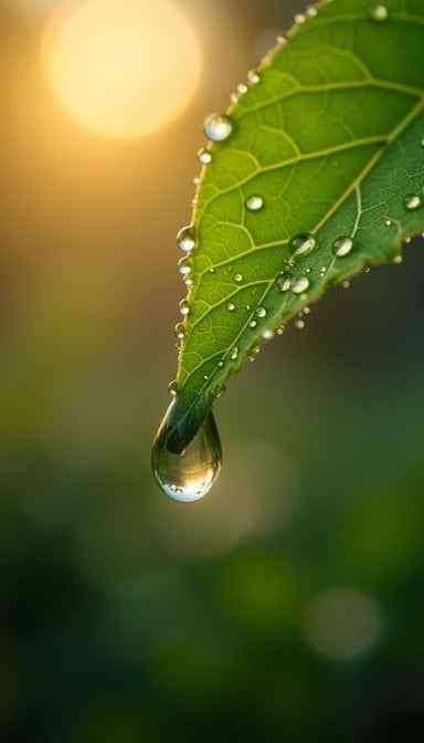 Suspended Morning Dew Suspended Morning Dew