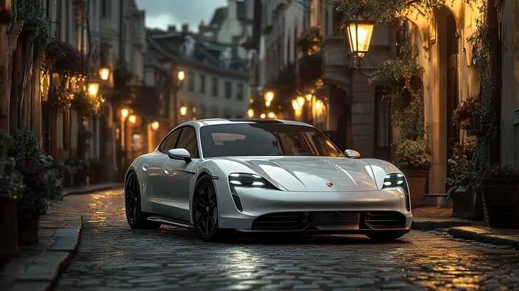 Luxury car street Luxury car street