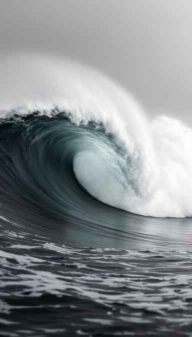 Powerful Ocean Wave