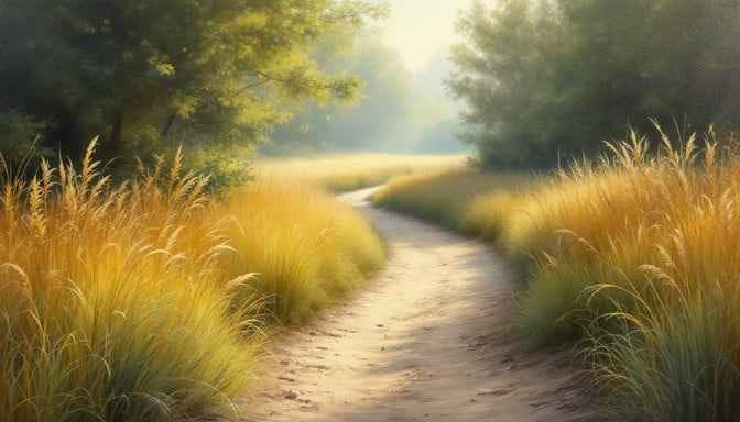 Golden Morning Path