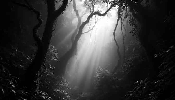 Mystical Forest Light