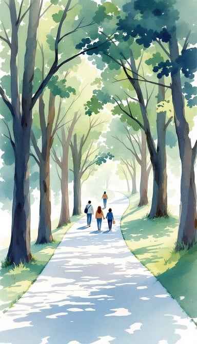 Peaceful Forest Path