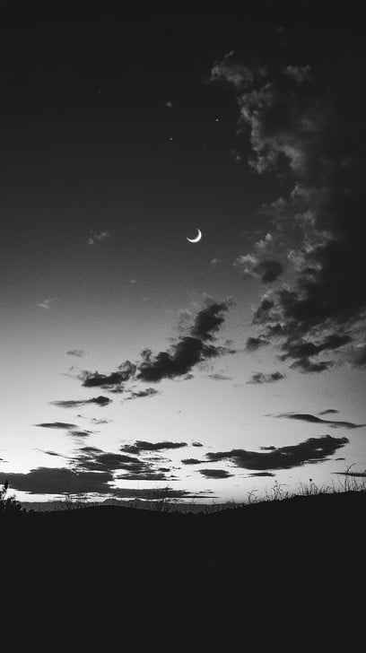 Moonlit Night Sky Moonlit Night Sky