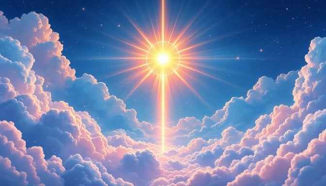Heavenly Light Breaks
