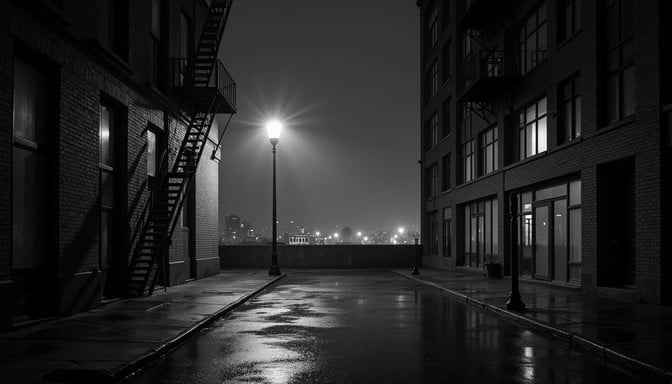 Wet Midnight Solitude