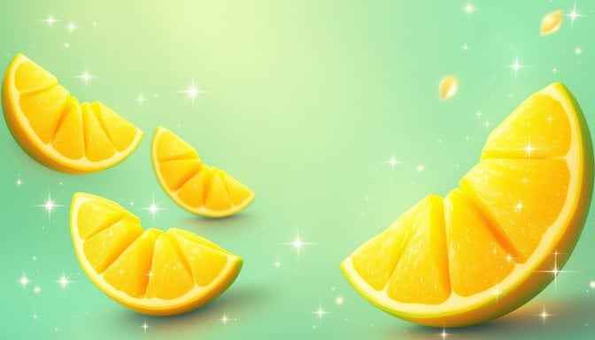 Sparkling Orange Slices Sparkling Orange Slices