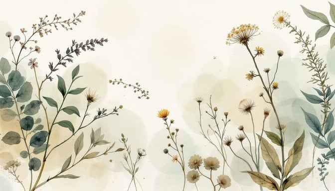 Delicate Botanical Study