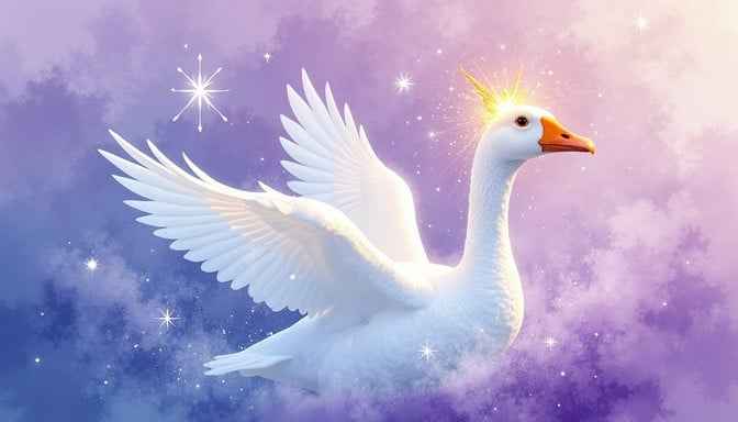 Ethereal Celestial Goose