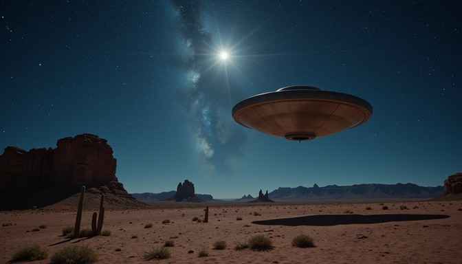 Desert UFO Encounter