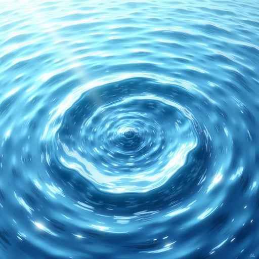 Rippling Blue Serenity Rippling Blue Serenity