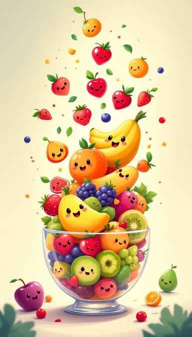 Dancing Fruit Bowl Dancing Fruit Bowl