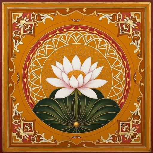 Sacred Lotus Mandala Sacred Lotus Mandala