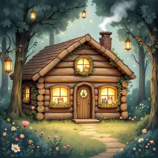 Enchanted Forest Cabin Enchanted Forest Cabin