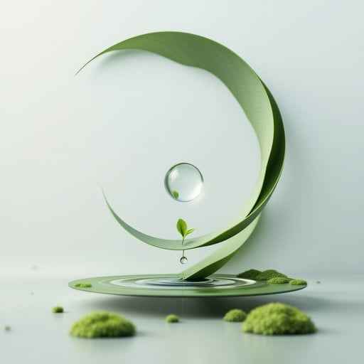 Spiral Leaf Drop Spiral Leaf Drop