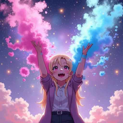 Colorful Anime Joy