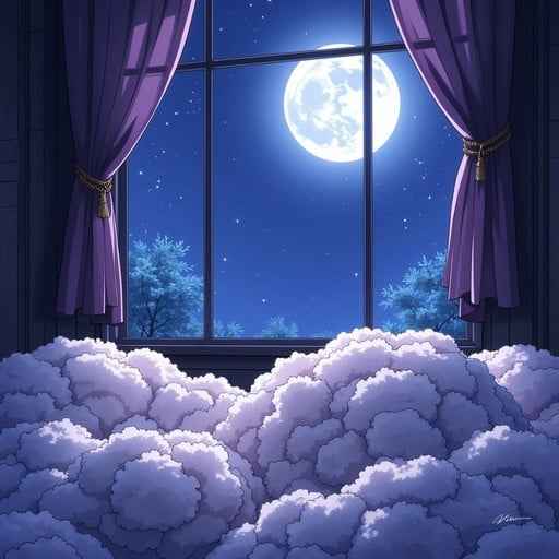 Moonlit Dream Window Moonlit Dream Window