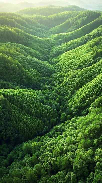 Lush Green Forest Lush Green Forest