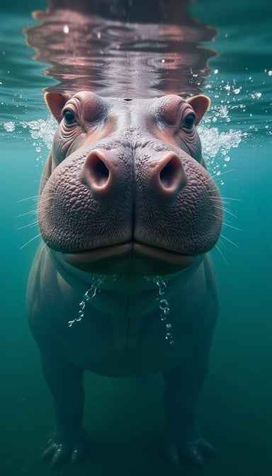 Hippo Breaking Surface