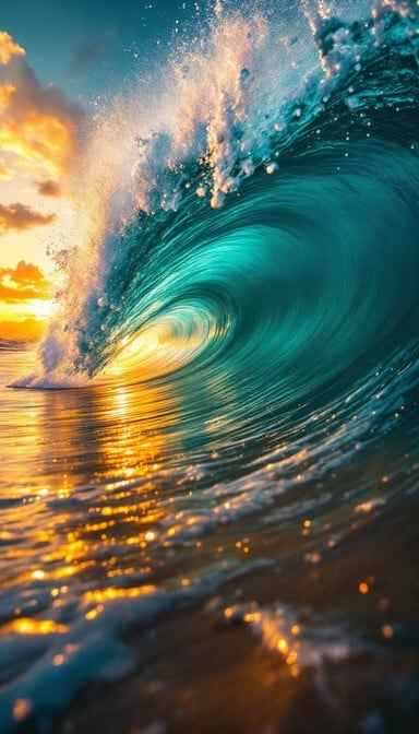 Sunset Wave Dancing Sunset Wave Dancing