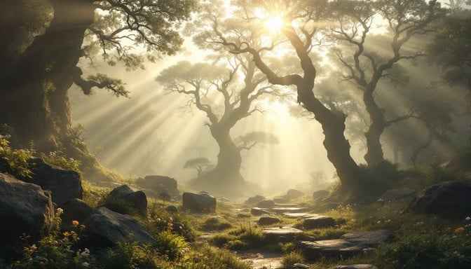 Mystic Forest Dawn Mystic Forest Dawn