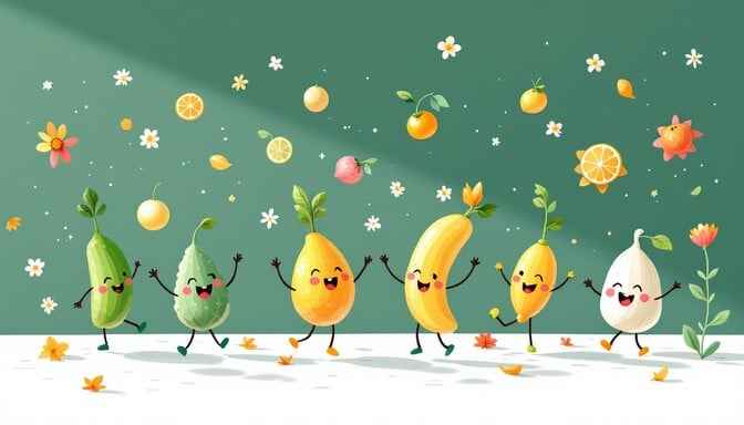 Dancing Fruit Parade Dancing Fruit Parade