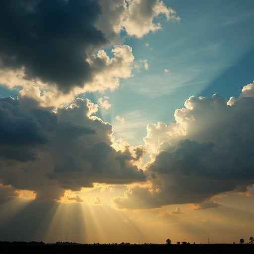 Heavenly Light Beams