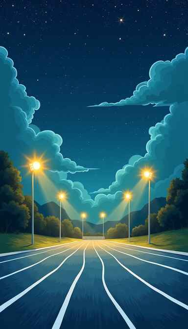 Twilight Track Glow