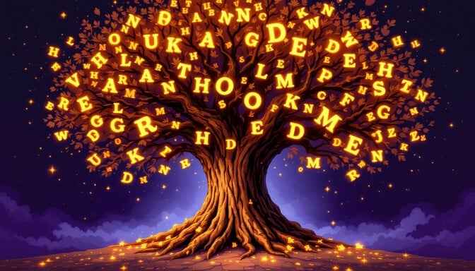 Magical Word Tree