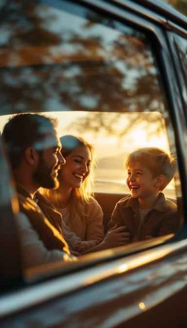 Sunset Car Joy Sunset Car Joy