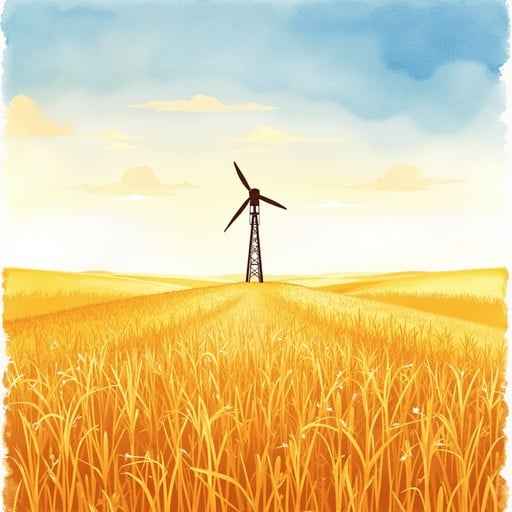 Golden Harvest Windmill