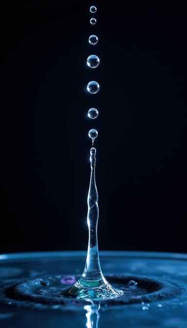 Gravity-Defying Droplet